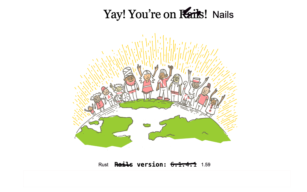 Yay! You're on Nails! screenshot